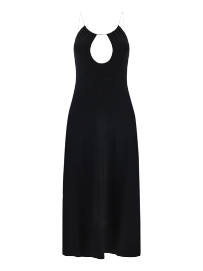 Shop Saint Laurent Women's Dresses -  - In Black Wool
