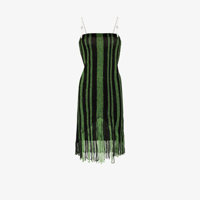 Shop Jw Anderson Women's Dresses - J.w. Anderson - In Green Synthetic Fibers