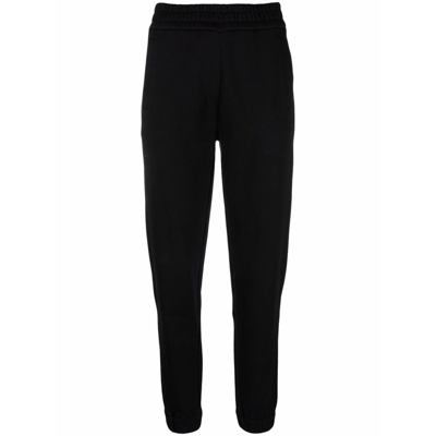 Shop Moncler Women's Trousers -  - In Black Cotton
