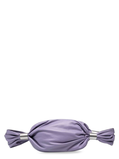 Shop Alyx Leather Shoulder Bag In Purple