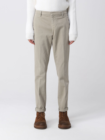 Shop Dondup Pants  Men Color Grey 1