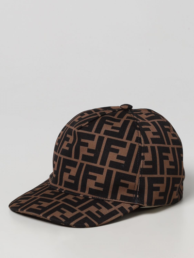 Shop Fendi Hat  Kids Kids In Orange