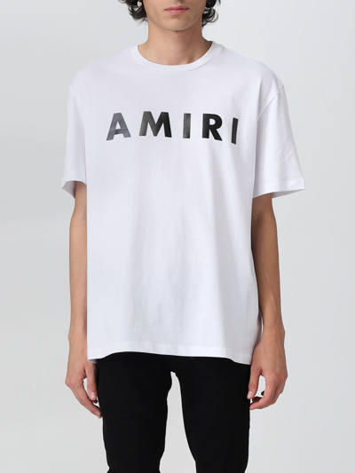 Shop Amiri T-shirt  Men In White