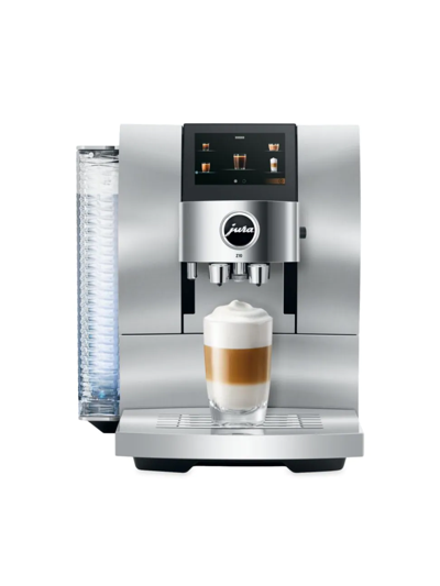 Shop Jura Z10 Aluminum Coffee Machine In Aluminum White