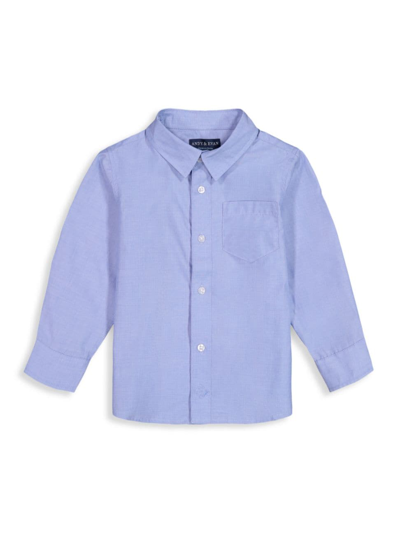Shop Andy & Evan Little Boy's Solid Dress Shirt In White
