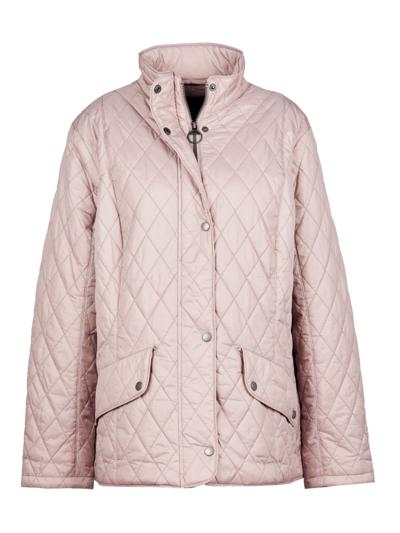 Shop Barbour, Plus Size Women's Flyweight Cavlary Quilted Jacket In Dusty Mauve