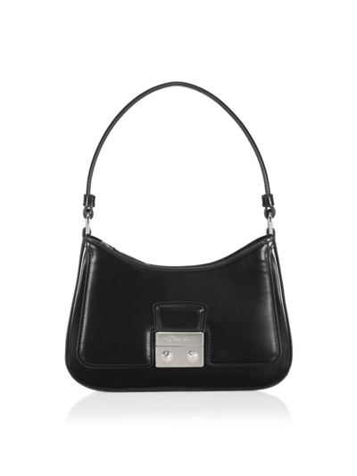Shop 3.1 Phillip Lim / フィリップ リム Women's Pashli Leather Shoulder Bag In Black