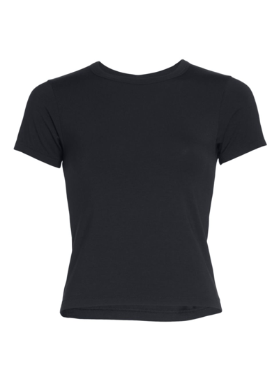Shop Rag & Bone Women's Icons Luca Baby T-shirt In Black