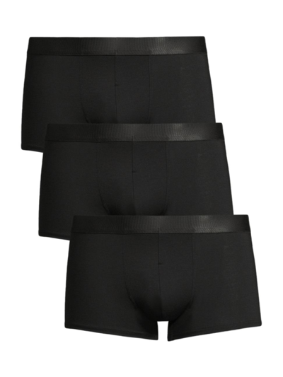 Shop Cdlp Men's 3-pack Boxer-briefs In Black