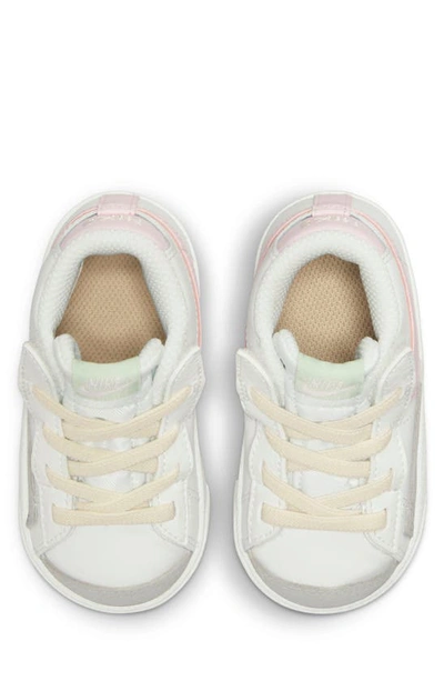 Nike Kids' Blazer Mid '77 Sneaker In White/ Pink/ Coconut Milk