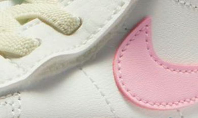 Shop Nike Kids' Blazer Mid '77 Sneaker In White/ Pink/ Coconut Milk