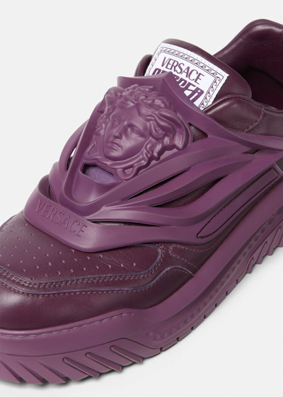 Shop Versace Odissea Sneakers, Male, Violet, 44