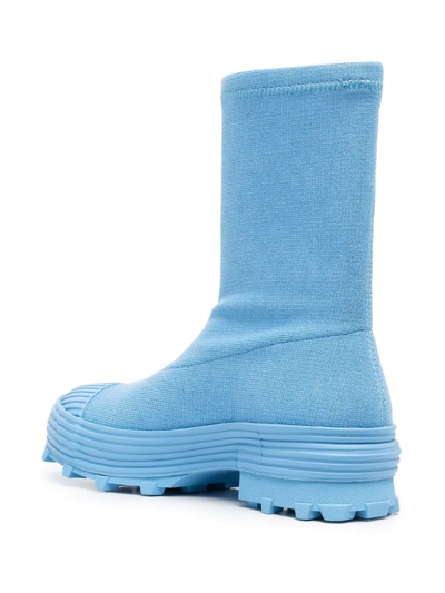 Camperlab Traktori 45mm Sock-style Boots In Blue