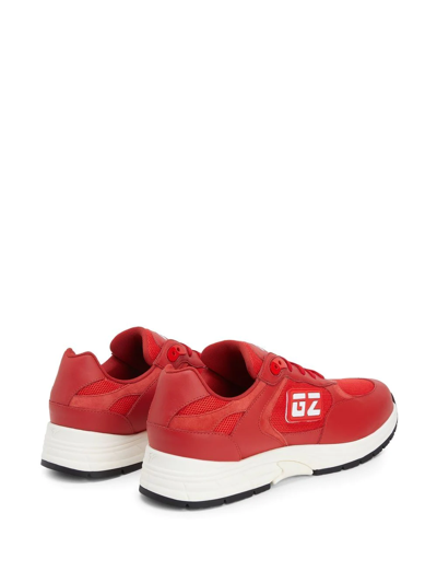 Giuseppe Zanotti Gz Runner Low-top Sneakers In Red