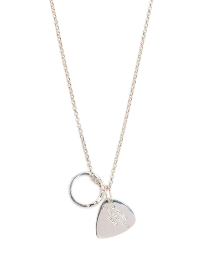 Shop Stolen Girlfriends Club Baby Don't Go Necklace In Silver