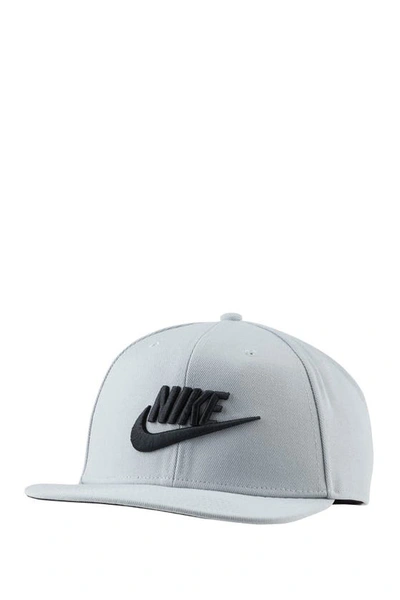 Shop Nike Futura Pro Ball Cap In Ltskgy/black
