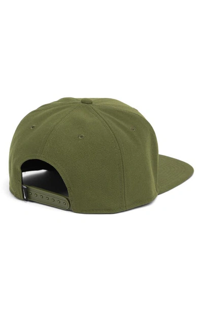 Shop Nike Futura Pro Ball Cap In Rough Green/ Black/ Sequoia