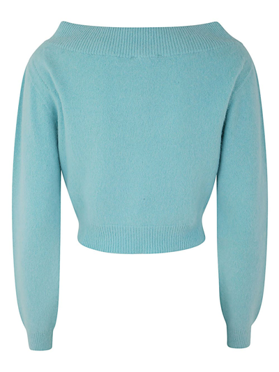 Shop Semicouture Lucile Pullover In Gem