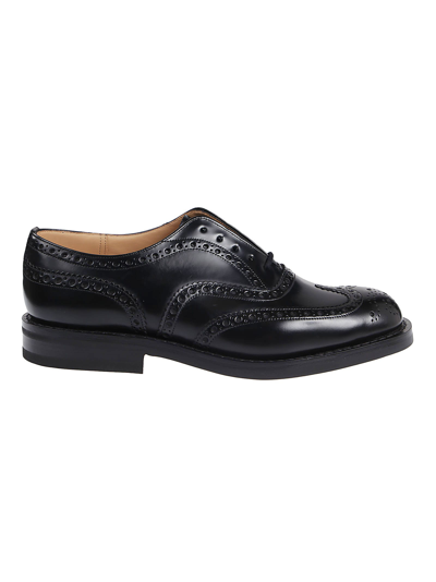 Shop Church's Burwood R Lw Oxford In Aab Black