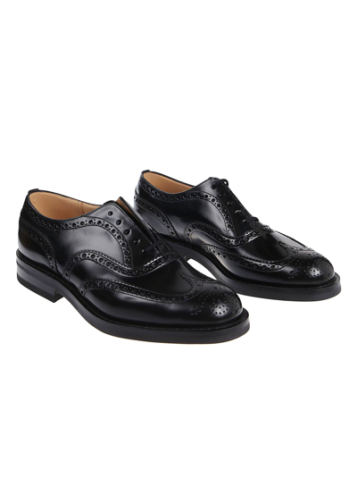 Shop Church's Burwood R Lw Oxford In Aab Black