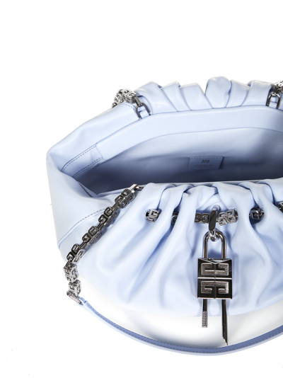 Shop Givenchy Kenny Small Shoulder Bag In Light Blue
