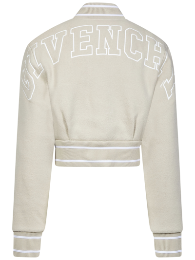 Shop Givenchy Jacket In Beige