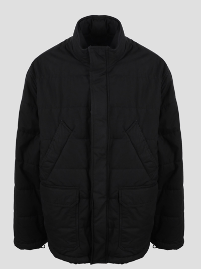 Shop Balenciaga Light Parka In Black