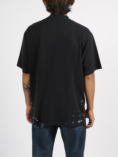 Shop Balenciaga 90/10 T-shirt Large Fit In Black