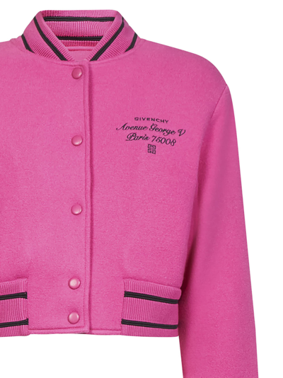 Shop Givenchy Jacket In Pink