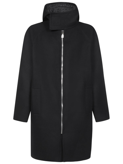 Shop Givenchy Coat In Black