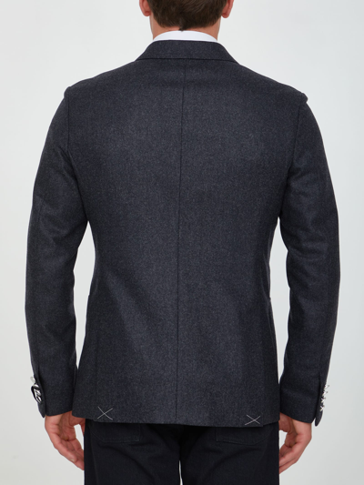 Tonello Grey Wool Jacket