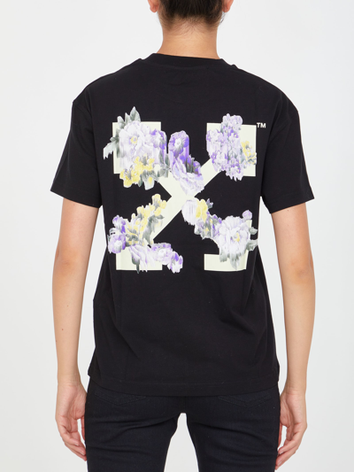 Shop Off-white Flower Arrows T-shirt