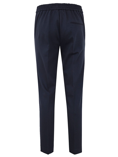 Shop Kiltie Hugo Elastic Back Trouser In Blue