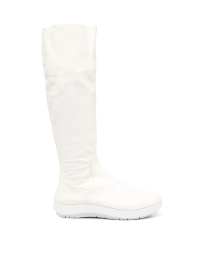 Shop Trippen Whistle Ankle Boots In White