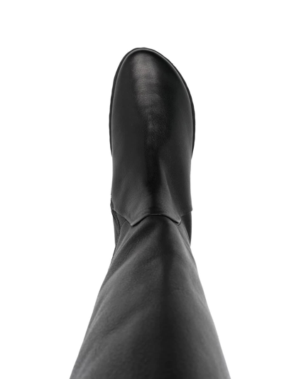 Shop Trippen Patrol Boots In Black