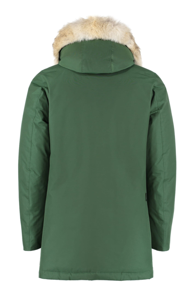 Shop Woolrich Classic Arctic Parka In Green