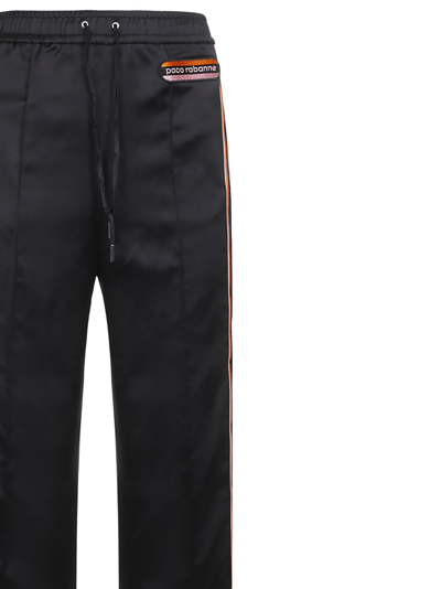 Shop Rabanne Trousers In Black