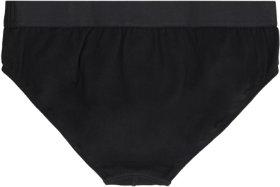 Shop Dolce & Gabbana Cotton Briefs With Elastic Band In Black