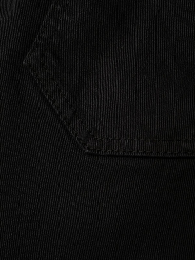 Shop Dsquared2 Black Cotton Blend Black Bull Jeans In Nero