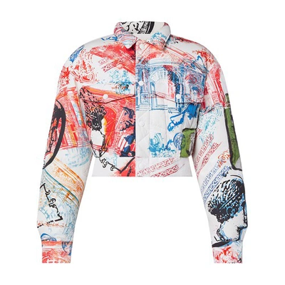 louis vuitton tapestry jacket