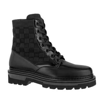 Shop Louis Vuitton Lv Ranger Ankle Boot In Noir