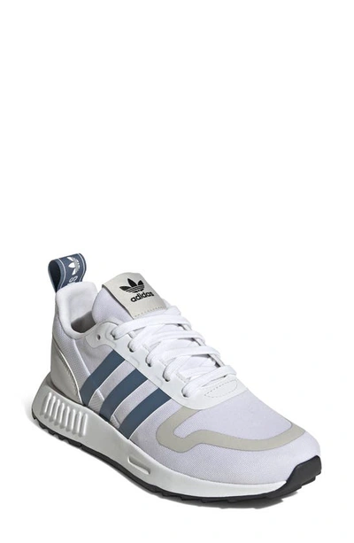 Shop Adidas Originals X Her Studio London Kids' Multix Sneaker In White/ Blue/ Grey