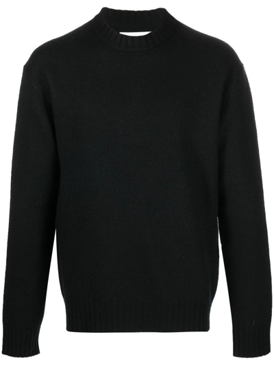 Jil Sander Sweaters In Schwarz