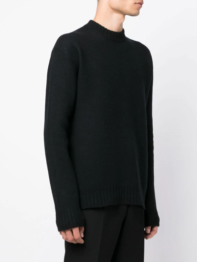 Jil Sander Sweaters In Schwarz