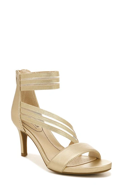 Shop Lifestride Mystique Sandal In Soft Gold