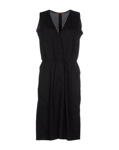 Shop Barena Venezia Knee-length Dress In Black