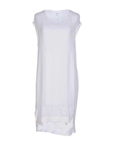 Helmut Lang Short Dress In White