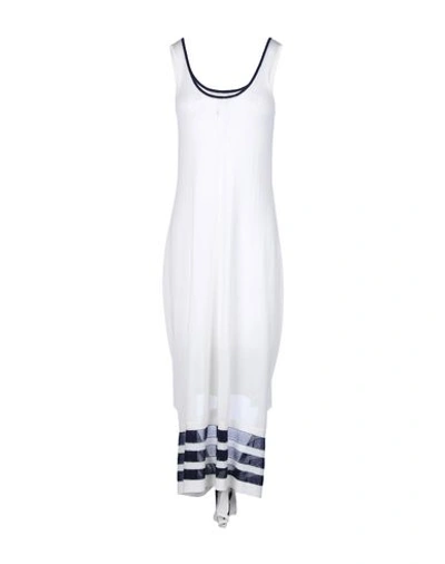 Y-3 3/4 Length Dress In White