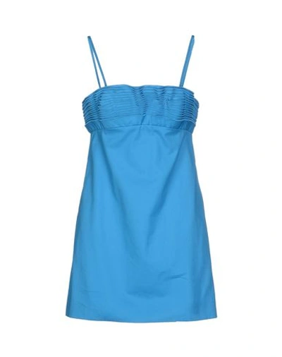 Dsquared2 Short Dress In Azure