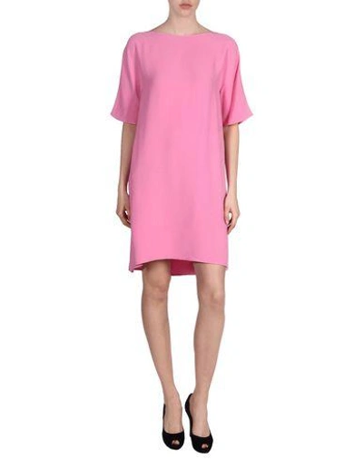 Shop Valentino Short Dress In Pink